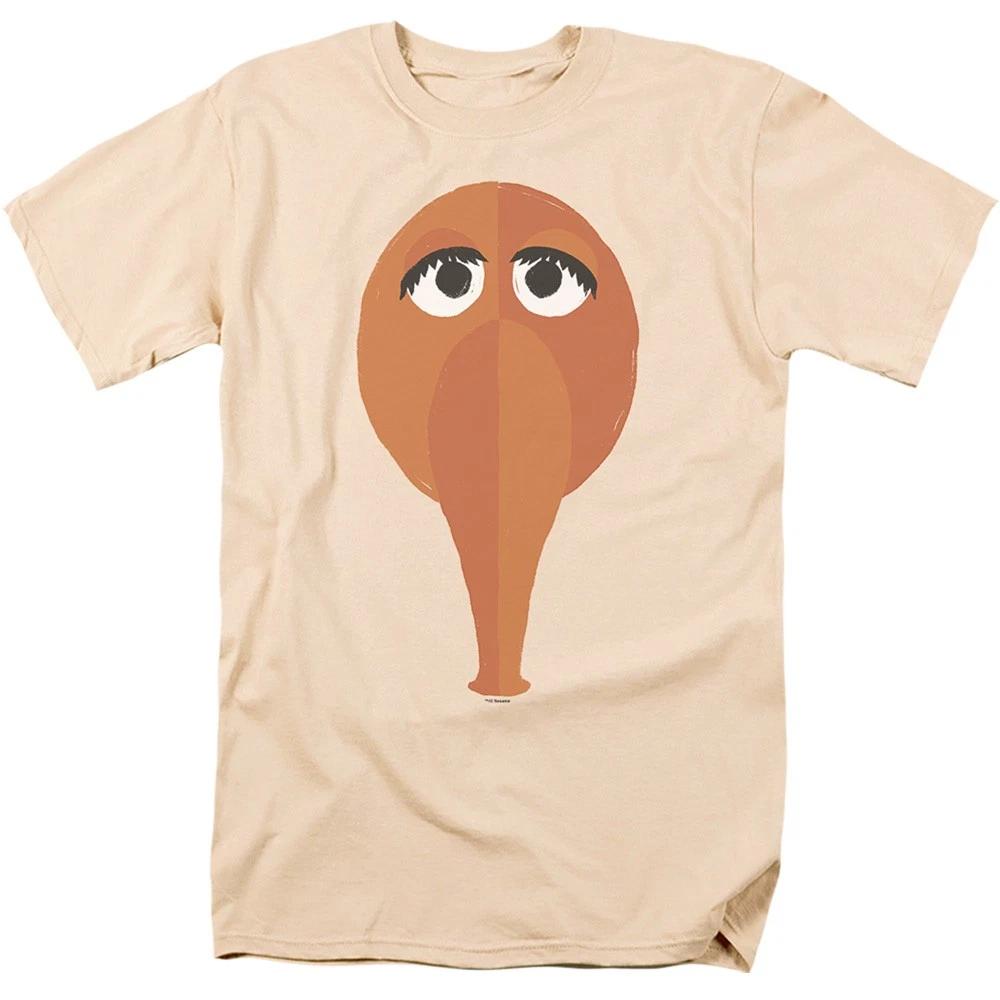 Sesame Street - The Snuffy Smirk - Unisex Short Sleeve Children s T-shirt - Gray 100