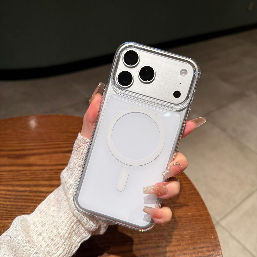Applicable to iPhone11promax imitation original back plate magnetic suction mobile phone case Apple 11 transparent PC all-inclusive anti-drop sheath