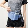 Hydration Waist Bag Waterproof Waist Pack with Water Bottle Holder Reflective Strips Adjustable Belt Fanny Pack for Running Hiking Cycling
