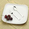 Stainless Steel Wrench Shape Smooth Edge Kitchen Accessories Home Cutlery Tableware Dinner Spoon