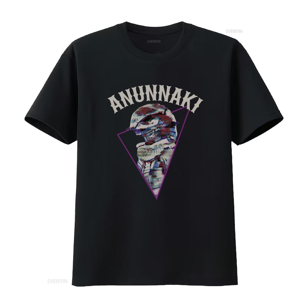 T-shirt Anunnaki Abbigliamento Antichi Alieni Arte Dei Sumeri Pianeta Nibiru Festa di Compleanno Abbigliamento Enki Astronauta vintage