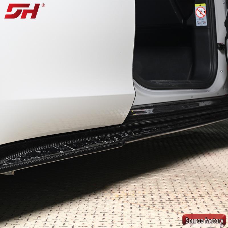 Fits Porsche Panamera 17-25 Models (971-976): SD Dry Carbon Non-Destructive Side Skirts