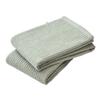 Japanese-made Bath Towels, Set of 2, 100% Cotton, Thin, Quick-drying, Natural Face Towel (Desert Sage)