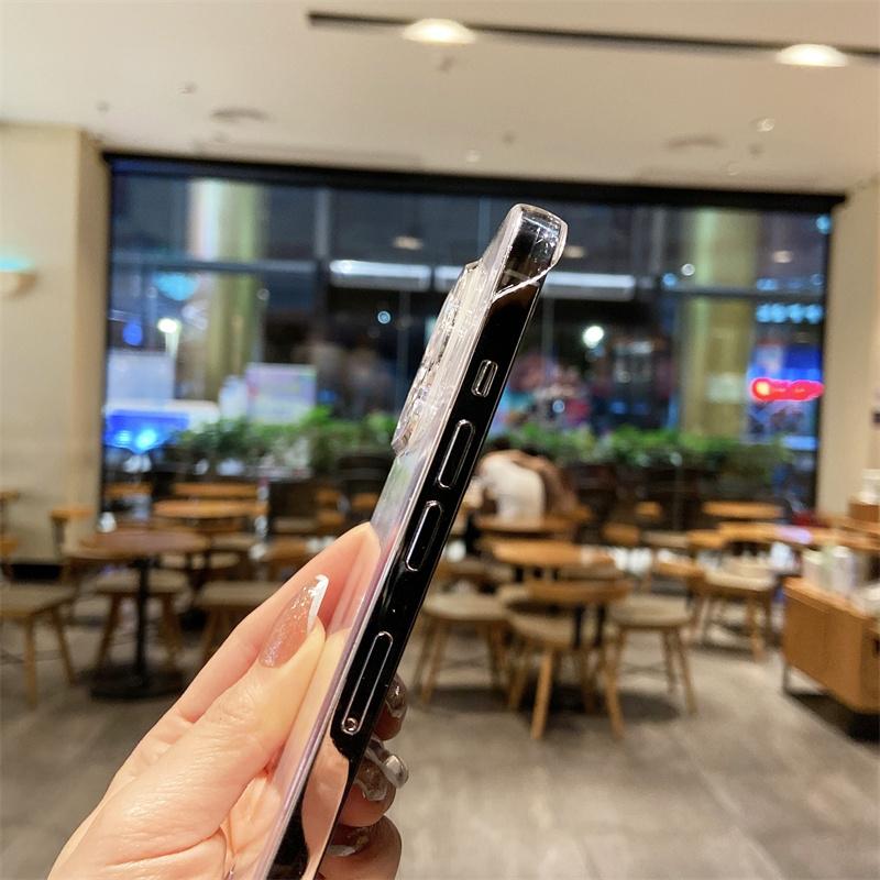 Husă transparentă pentru telefon cu bara de protecție anti-șoc pentru Iphone 13 12 11pro Max Xr Protejează capacul din spate fără cadru lateral Huse transparente pentru Iphone13