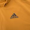 Adidas Traveer Rain-Ready Woven Hooded Jacket With Logo Stripes Men Outerwear Yellow HG6013