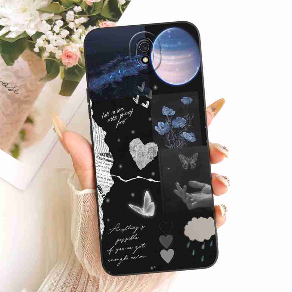 For Xiaomi Redmi 8A Case 6.22" Animal Pattern Cover Soft Silicone Phone Case For Xiaomi Redmi8A Redmi 8A Bumper Coque
