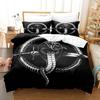 Animal Yinuoda Snake Bedding Set Single Twin Full Queen King Size Bed Set Aldult Kid Bedroom Duvetcover Sets Anime Bed