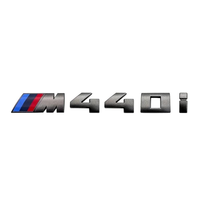 For BMW M 5.5cm Sticker M135I M240D M340I M550D M440D M135D M760LI M140D Modified Digital Displacement Standard ABS Rear Logo rvbf26