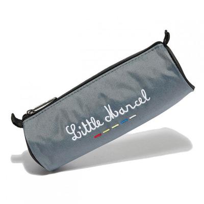 Little Marcel Simple Pencil Case 1 Compartment 8878/Grey