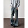 Men's American Retro Washed Flared Jeans