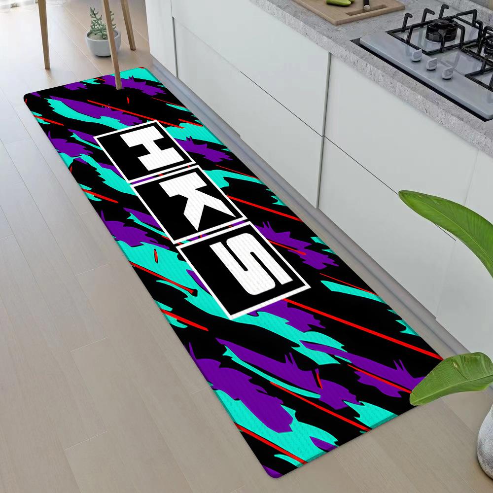Entrance Front Door Doormat Racing H-HKS Non-slip Kitchen Rug Living Room Rugs Balcony Bathroom Foot Mat Floor Mats Carpet