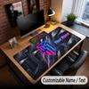 Großes Mauspade Atletico Madrid FC Aufdruck Benutzerdefinierter Name Text Schreibtischunterlage für Büro Gaming