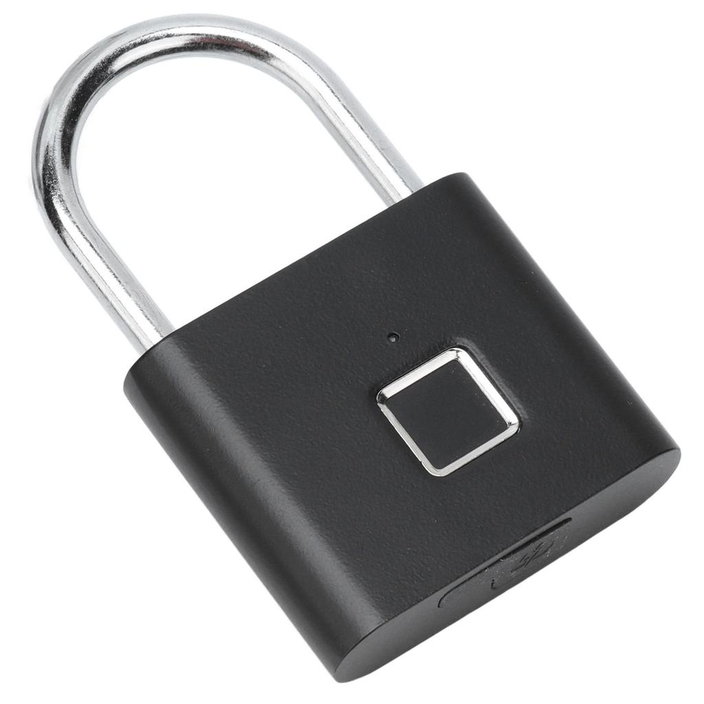 Fingerprint Padlock Zinc Alloy Smart Home Cabinet Door Dormitory Locker Fingerprint Lock