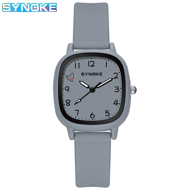 Top Brand New Student Quartz Watch Men's and Women's Fashion Trendy Silicone Wristwatch Retro Simple Style Wristwatch