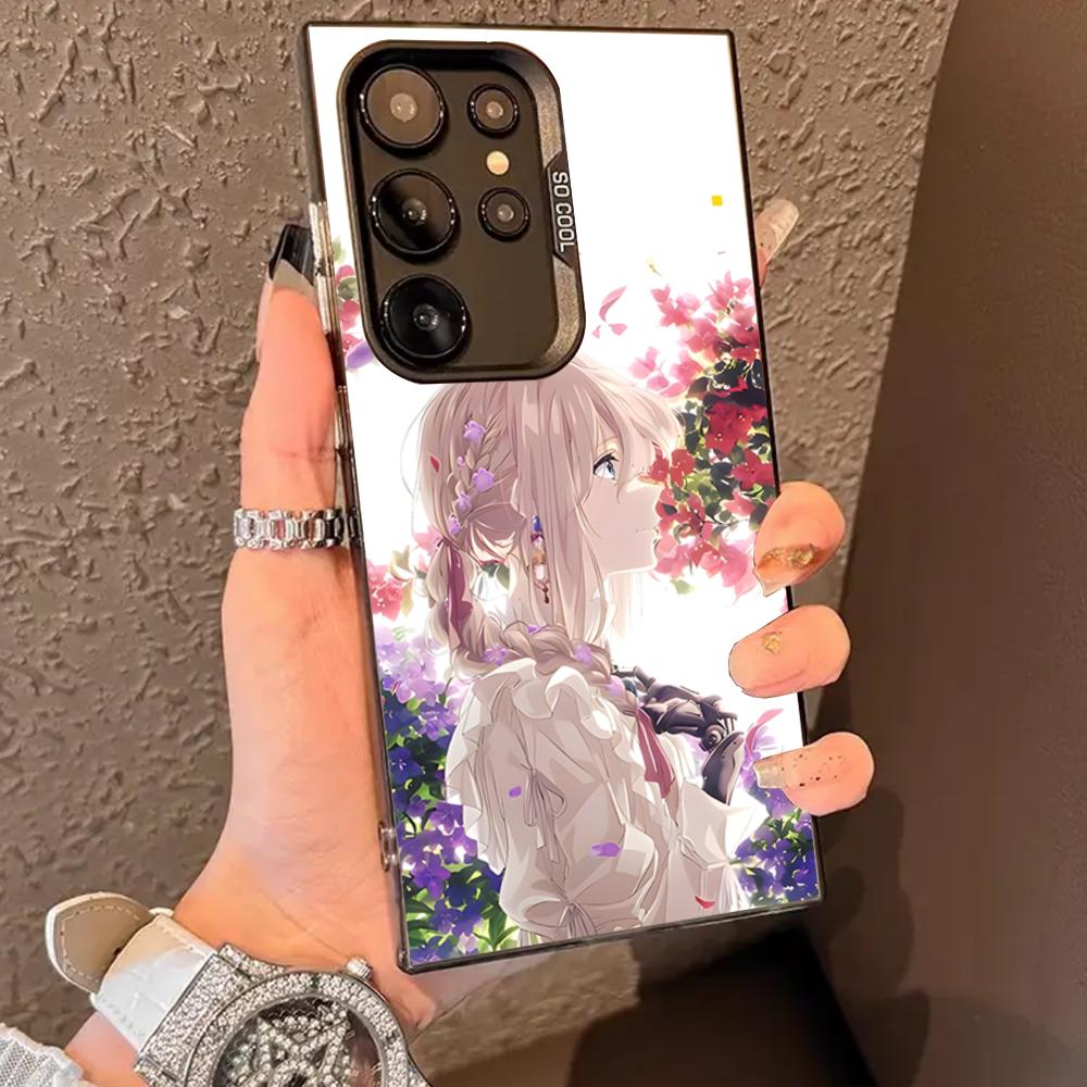 V-Violet Evergarden Phone Case For SAMSUNG Galaxy S26 S25 S24 S23 S22 S21 S20 FE Plus Ultra Cover