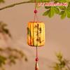 Handmade Lantern DIY Kit Glowing Cloth Mid Autumn Lantern Cell Battery Operated Orange Persimmon Flower Lantern Cultural Gift