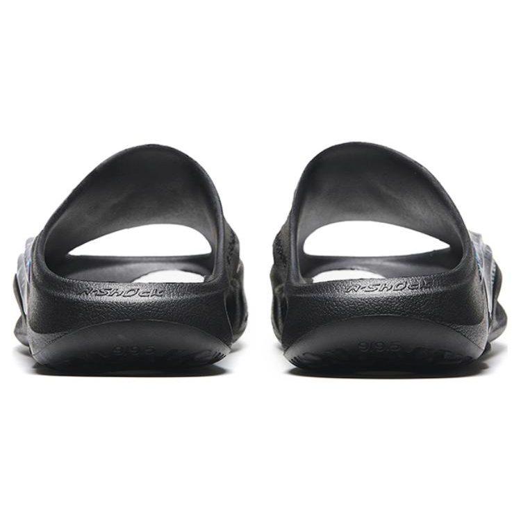 Anta Nitrogen Bubble Comfortable Quiet Slide Slippers Men's Black Purple 912331801-3