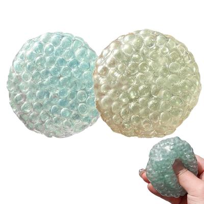 Handmade Stress Relief Balls:, 2.36 Inch Small Sensory Toy For Kids Adults, Quiet Classroom Anxiety Relief Items, Maltose Filled, Student Prizes