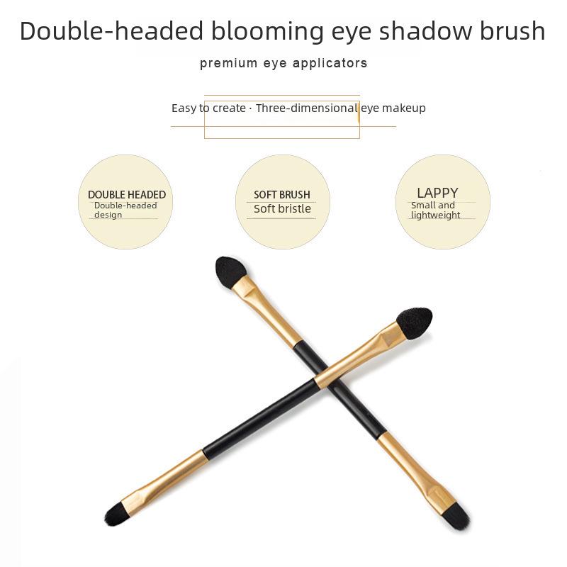 Dual-Head Eyeshadow Brush Stick - Beauty Makeup Tool