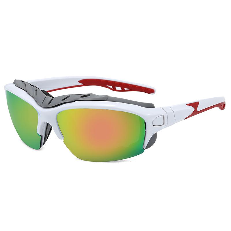 European American Sunscreen Sunglasses Men's Patches Sponge Glasses Wholesale Sports Outdoor Cycling Windproof Riding
