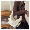 IELGY Large Capacity Commuter Work Cloth Bag Fashion Nylon Dumpling Bag Crossbody Korean Version