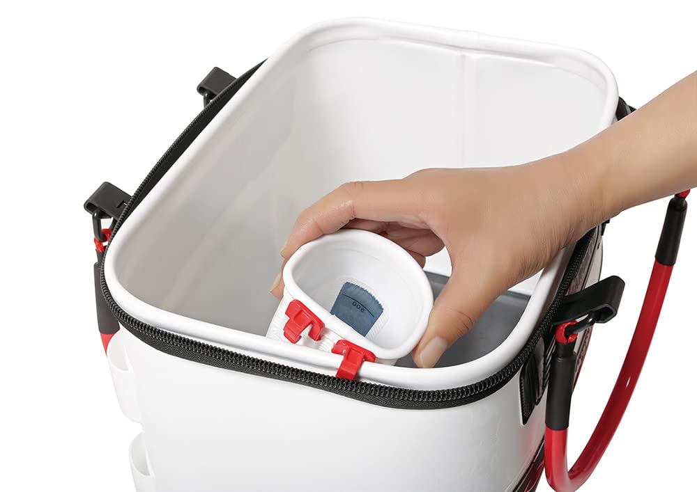 Marukyu Power Scoop Stand TRV White, Size 8(W) x 7(D) x 23.5(H) cm