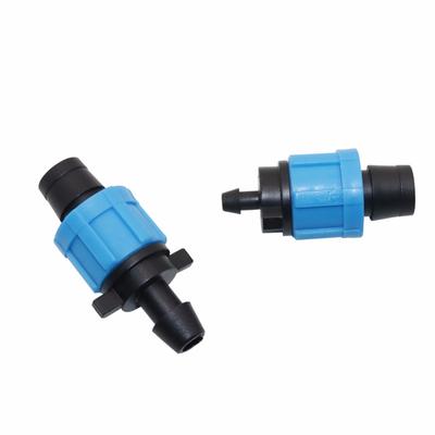 5 Stück Tropfschlauch 5/8" Abzweiger mit Überwurfmutter Tropfbewässerungszubehör