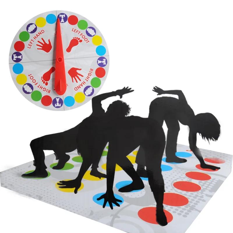 Children Interactive Board Game Dance Mat Family Party Games Multiplayer Parent-child Twister Indoor Outdoor Toy Group Sport