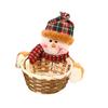 Christmas Candy Storage Basket Decoration  Storage Basket Gift Small
