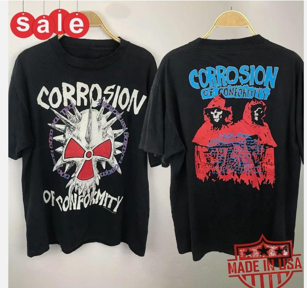 

Corrosion Of Conformity 1985 Holier Animosity Cotton Unisex Shirt 2XL
