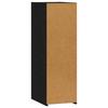Sideboard Black Oak 30 x 41 x 93 cm Engineered Wood