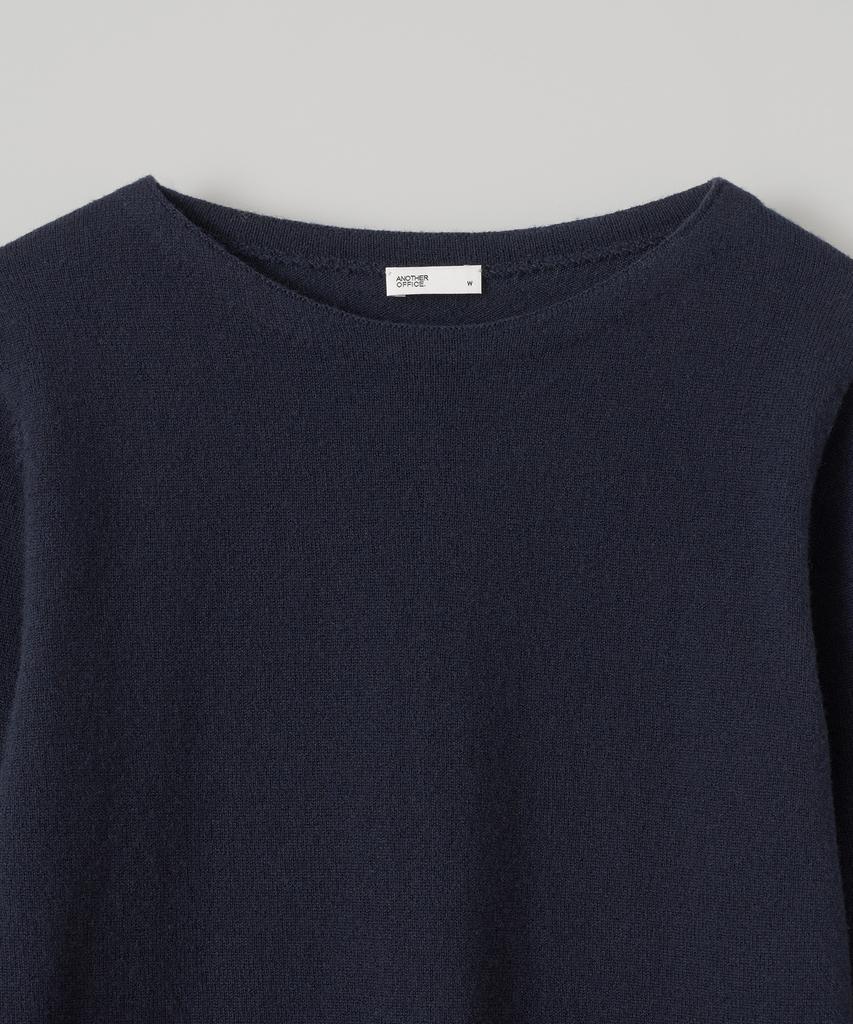 ANOTHER OFFICE WOMEN W. Libre Wool Basqueshirt (Dark Navy)