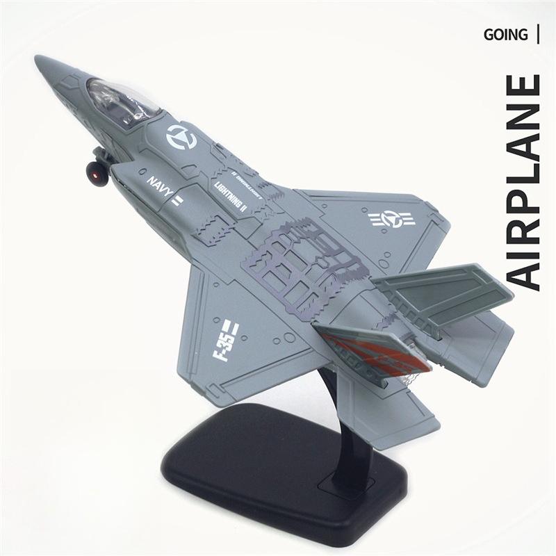 22CM Alloy Fighter Model F-16 Su-35 F-18 F35 Various Aircraft, Cross-border