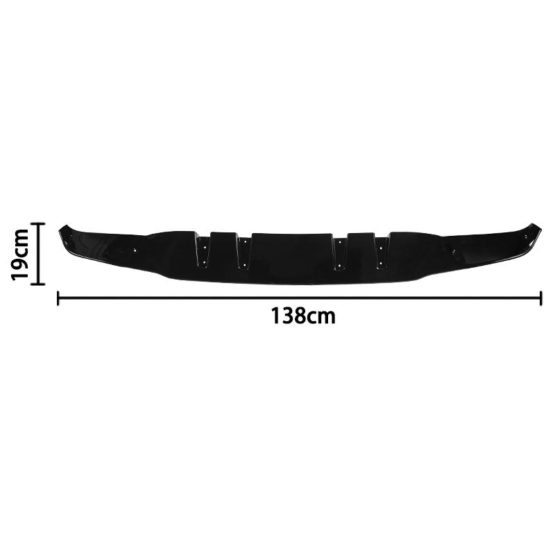 For Mercedes Benz W177 AMG A35 A45 2019 2020 2021 Car Rear Bumper Blade Lip Body Kit Spoiler Splitter Canard Guard Protect Cover