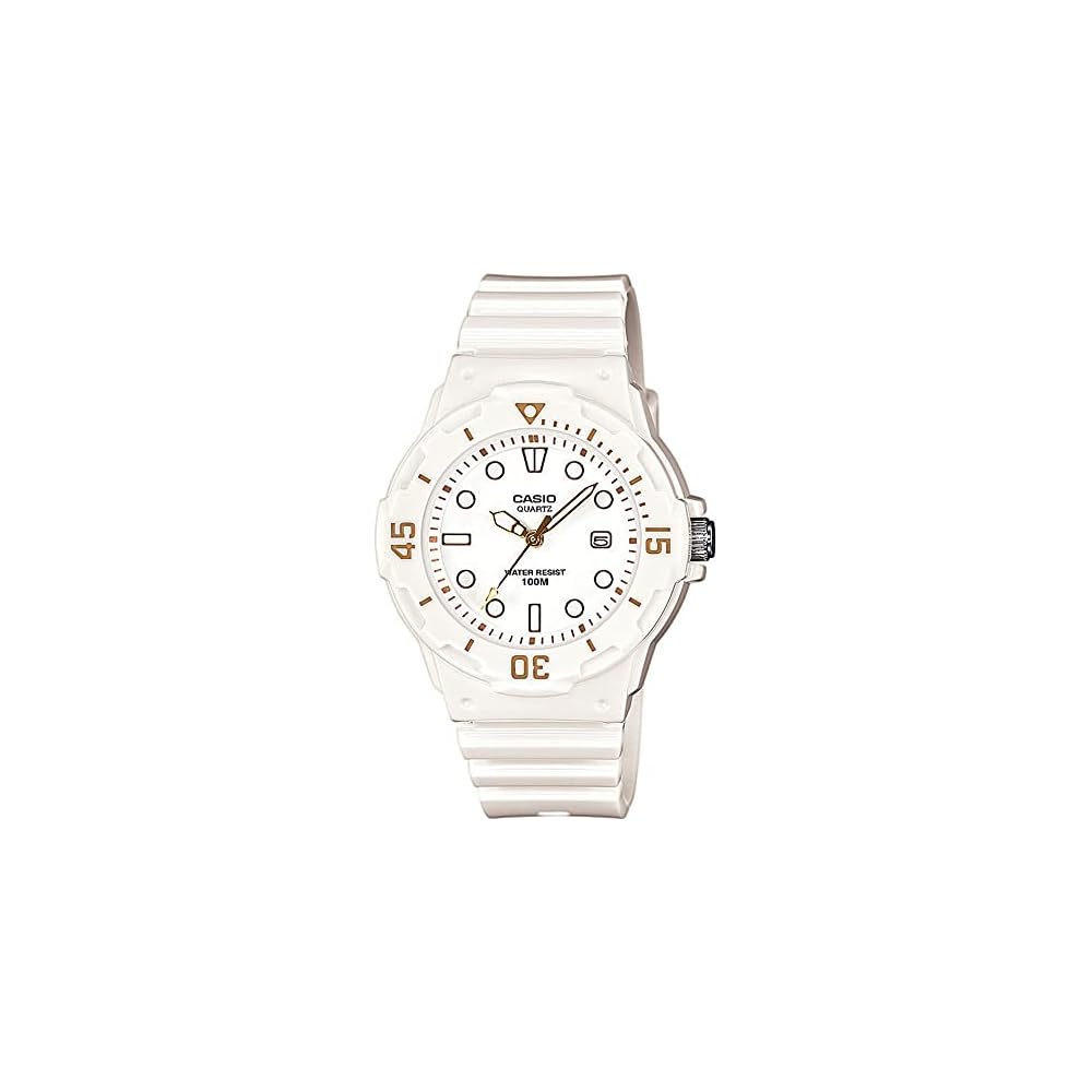 Casio LRW-200H-7E2V Analog Watch Gloss White for Women and Kids Imported Model