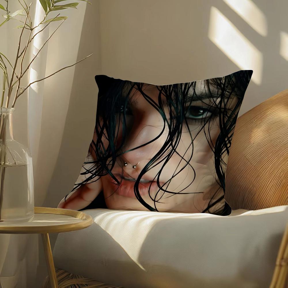 Singer Ari Abdul Pillow Case Silky Elegant Comfort Sofa Bed Invisible Zipper