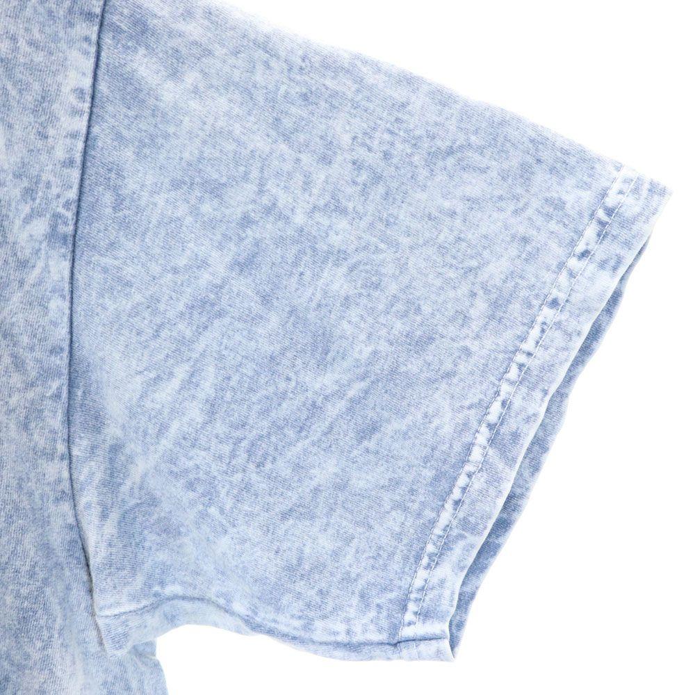 Harley Davidson Print Short Sleeve T-shirt L Blue Men's Used