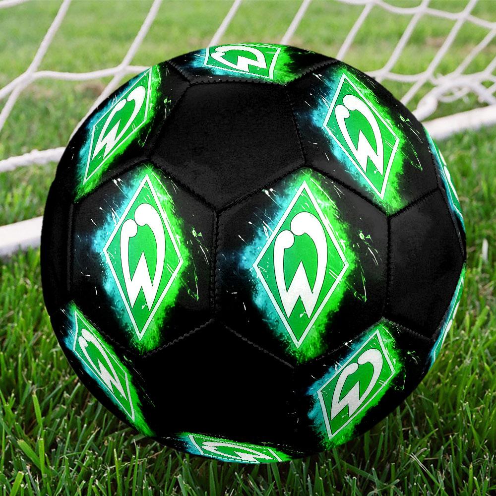 1PC SVW Poster Size 5 Soccer Ball PrahaIndoor Soccer Ball Colorful All Ages Machine Stitched PVC Competition Ready Durable High-Bounce
