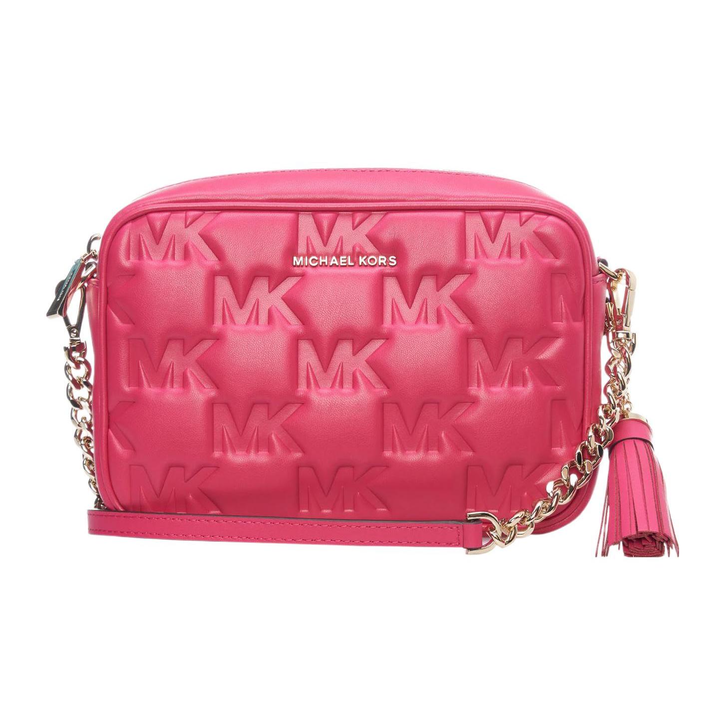 

Новая коллекция багажа MICHAEL KORS MICHAEL KORS Кожаная сумка на плечо, сумка кроссбоди Женская Розовая 32S2LJ6M2L-216 21.1*6.1*14.0CM