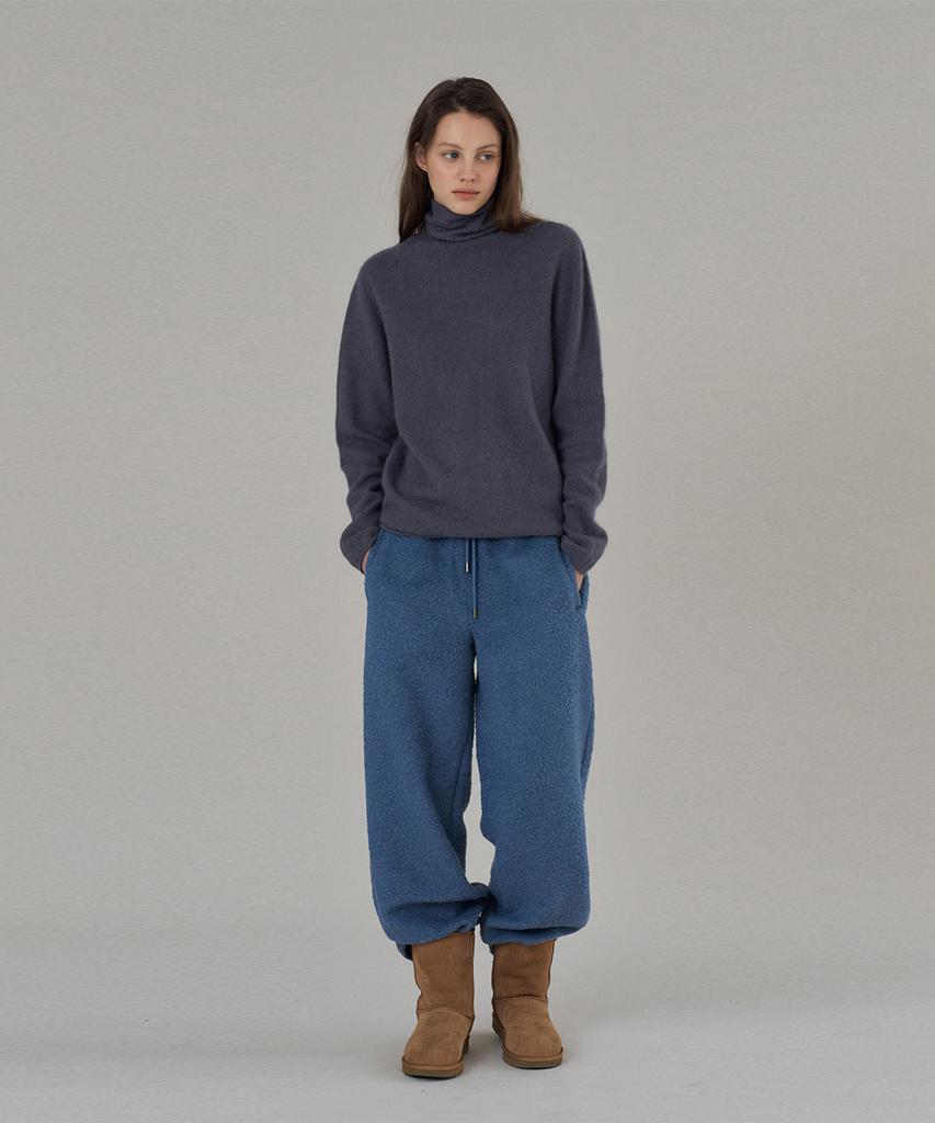 Deolil Boucle Jogger Pants_Blue