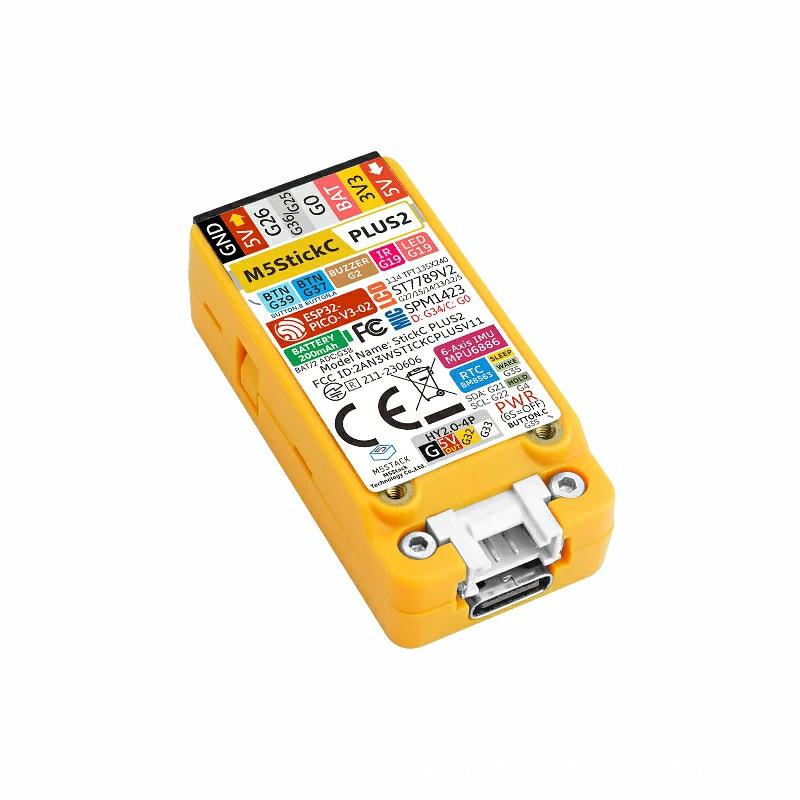 M5StackC StickC Plus2 ESP32 IoT vývojová deska pro grafické programování a aplikace chytré domácnosti