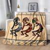 Indian retro style lunch break blanket flannel blanket digital printing gift blanket source