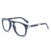 European and American double beam leopard print sunglasses women's retro driving sunshade sunglasses fashionable face small folding glasses