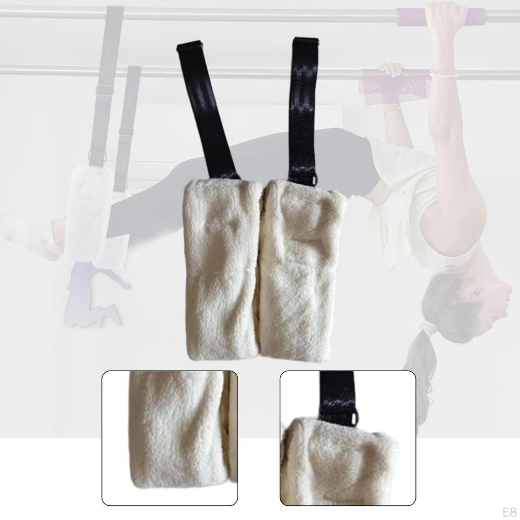 Pilates Straps, Training Accessories, Adjustable, Comfortable Plush Straps for Exercises, Suitable