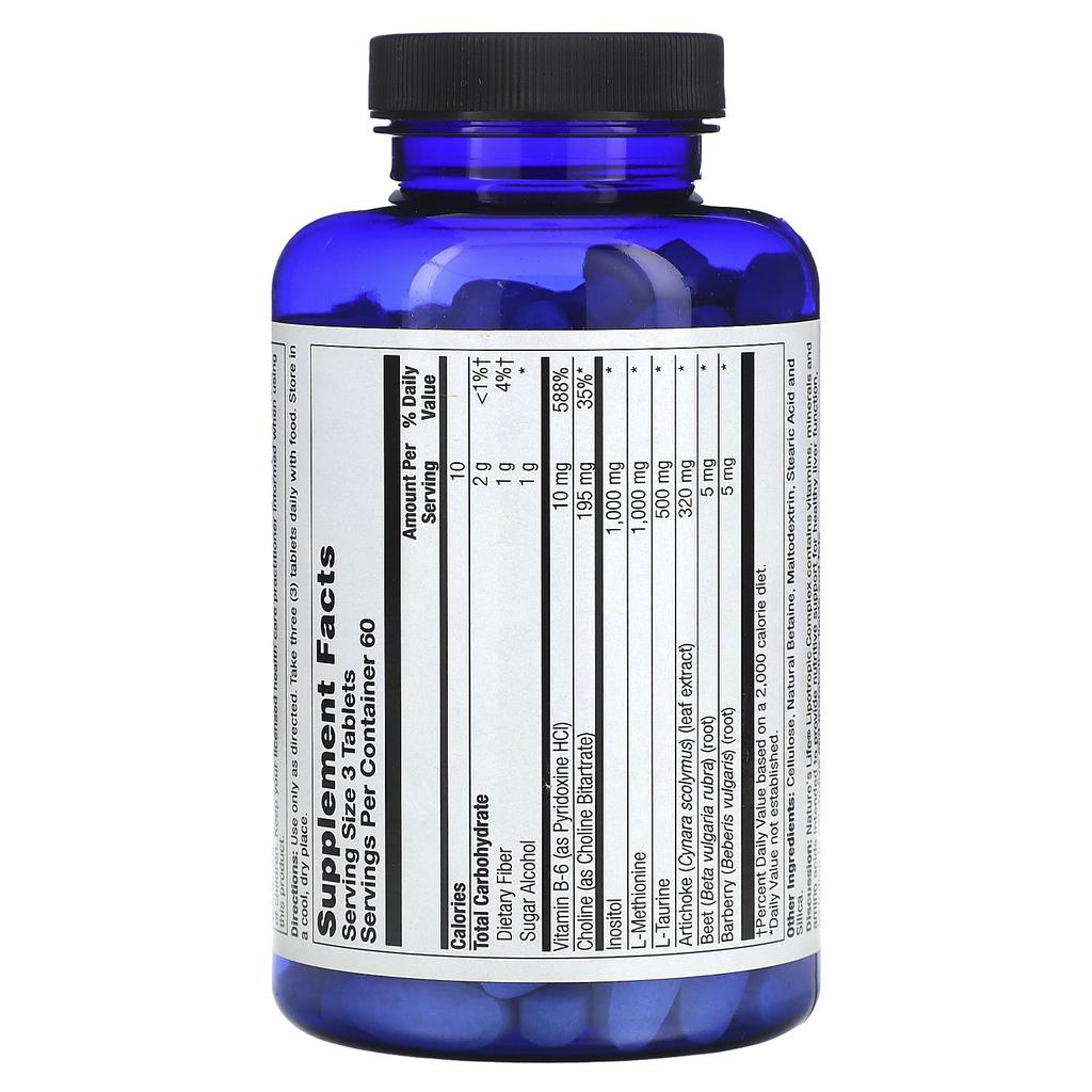 Nature'S Life, Lipotropic Complex, 180 Tablets