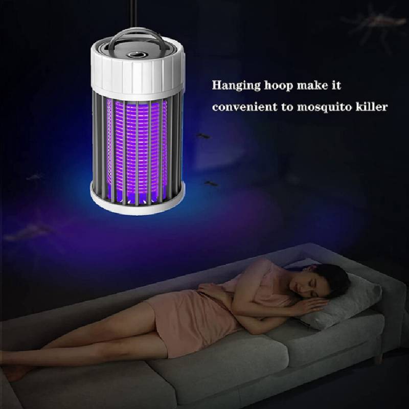 Portable Mosquito Killer Lamp With Led Light And Usb For Outdoor Use