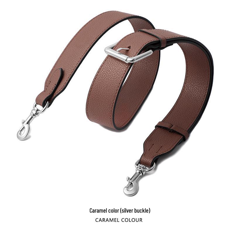 Lychee Grain Cowhide Bag Replacement Strap - Dionysus Versatile Wide Shoulder Strap MHS-A-9
