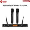 HuiDu HD-801 UHF Dual Handheld Wireless Microphone
