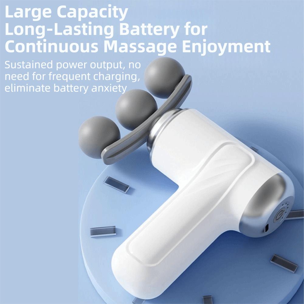 Rechargeable Mini Electric Fascia Massager Handheld Fascia Machine Massager  Athletic Recovery