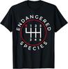 NEW LIMITED Endangered Species Manual Gearbox Stick Shift 6 Speed T-Shirt